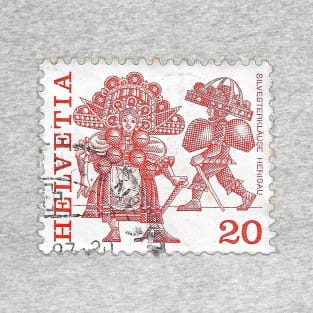 1980 Swiss Stamp T-Shirt